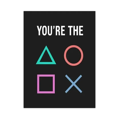 Game Gaming Room Gamepad Abstract Posters and Prints Wall Art Canvas Paintings Pictures Gamer Gift for Boys Children Room Decor