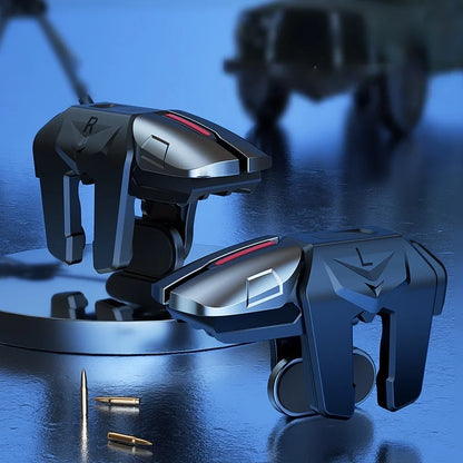 The G21 mobile game trigger is an ergonomic retractable gamepad with auxiliary buttons and mechanical buttons for mobile games