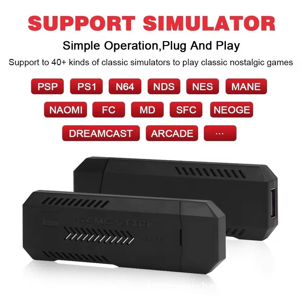GD10 Pro X2 Plus 4K Game Player 256G/128G/64G Retro Video Console Wireless Controller Multi-Emulator TV Gaming Kids Gift
