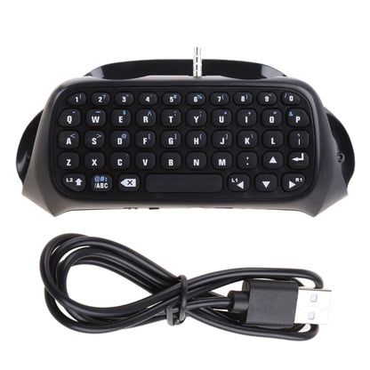 Controller Keyboard for PS4 Wireless Bluetooth-compatible Keypad Mini Chatpad Gaming Live Chat Message Gamepad Keyboard
