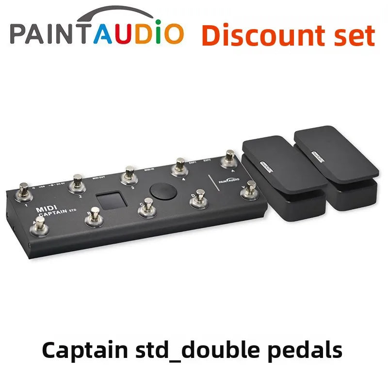 Midi captain std midi captain controller supports pc/cc/note full command time engine