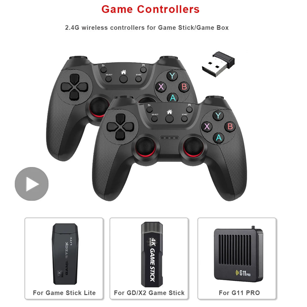 Wireless Gamepad Gaming Control Video Game Pad Controller For Mobile Android Cell Phone PC TV Box Joystick Gamer Cellphone Mando