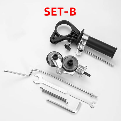 Electric drill tools, converting electric drill into metal cutter, iron cutting, electric scissors,