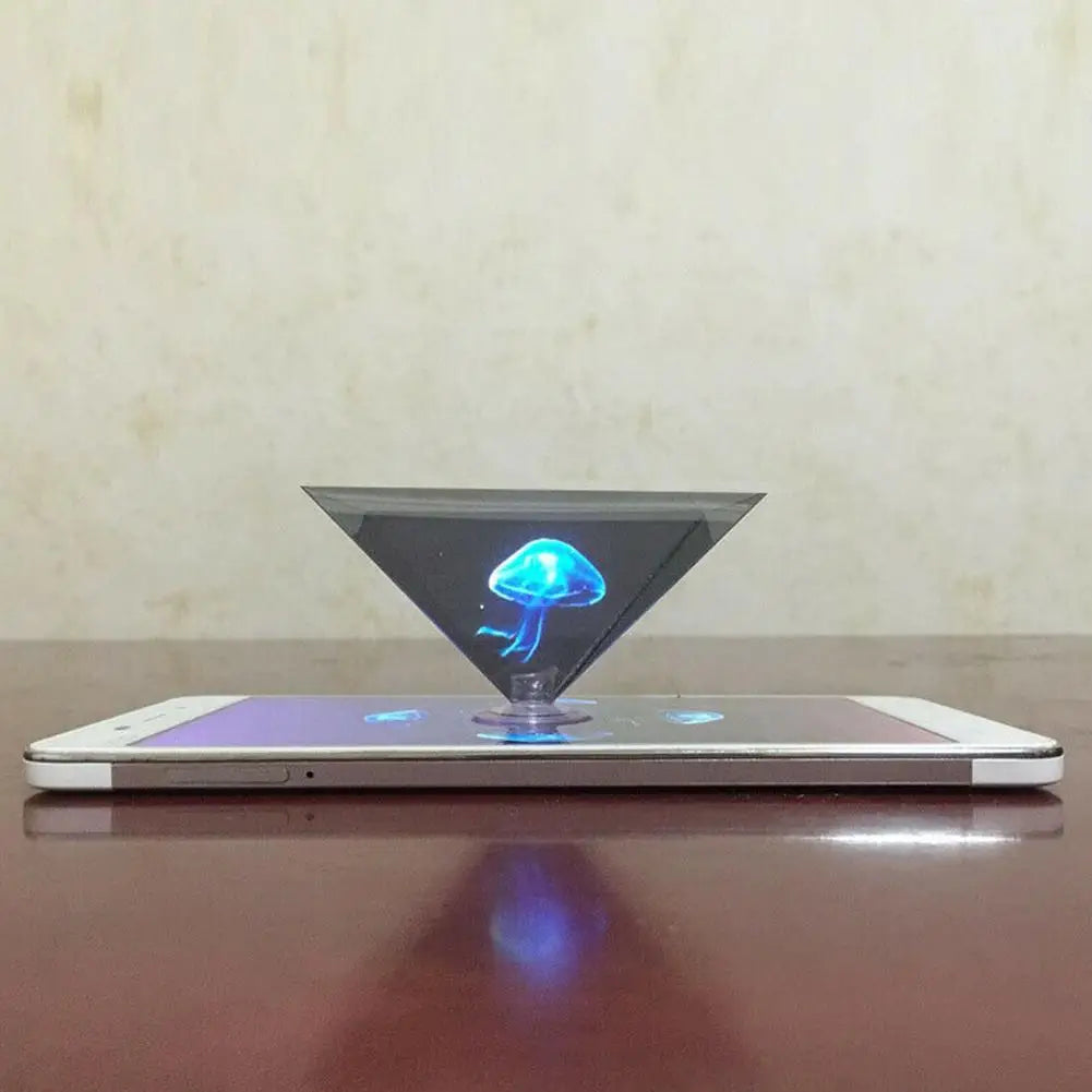 3D Holographic Projection DIY Science Experiment Technology Products Kids Phone 3D Hologram Display Projector Stand Tecnologia