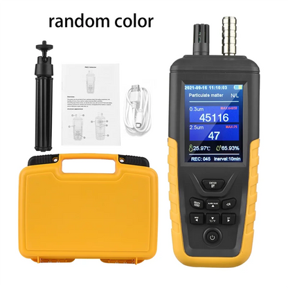CABE-Air Particle Monitors Temperature And Humidity Meters For Air Dust Particle Counting, Air Quality Monitoring