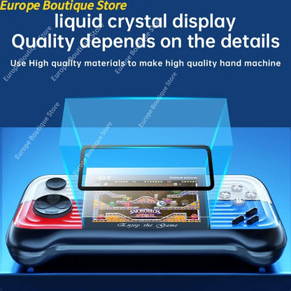 G9 Game Console 3 Inch Screen Handheld Game Device Portable Games Support 2 Players Video Gaming Machine for Kids